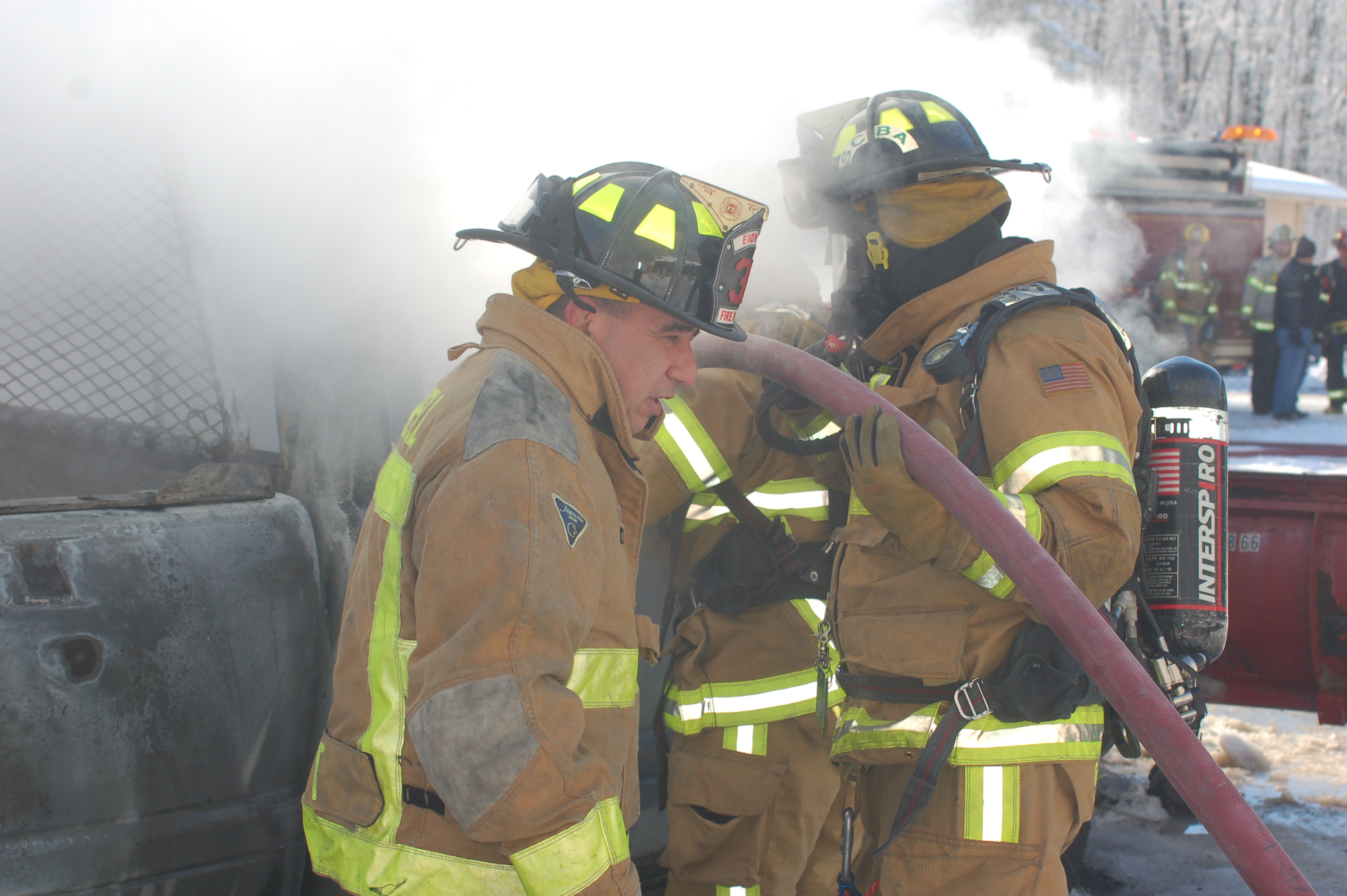 02-08-11  Response - Truck Fire - Highland Park